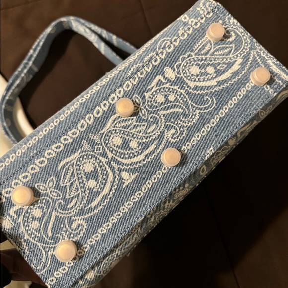 NDG Paris Le Paisley Denim Bag - Picture 2 of 4